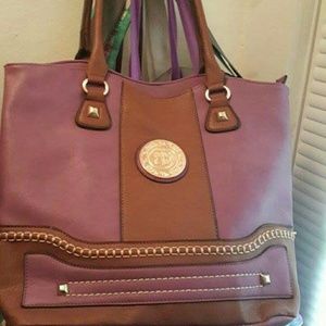 Purple purse new