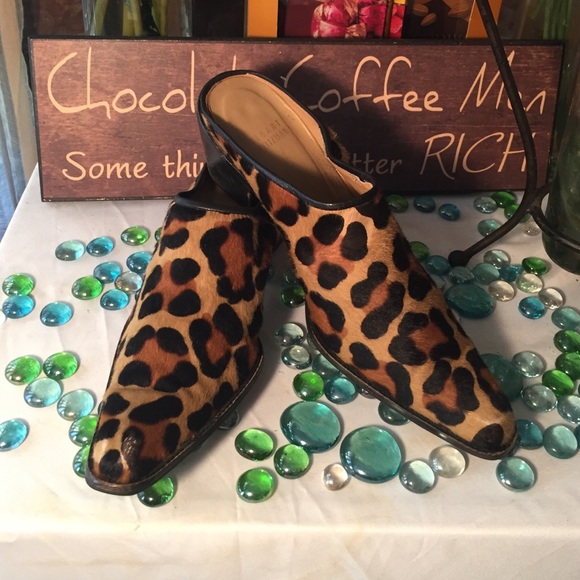 Stuart Weitzman Shoes - Stuart Weitzman Pony Hair Mules