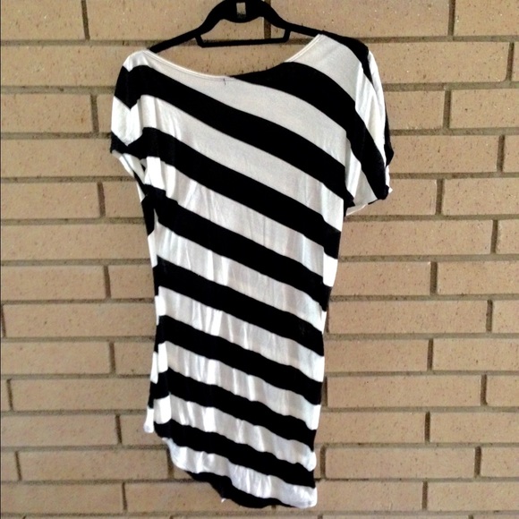 Forever 21 striped long shirt - Picture 2 of 2