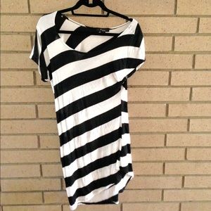 Forever 21 striped long shirt