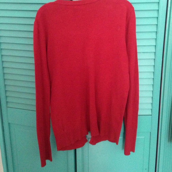 Red Merona Cardigan - Picture 3 of 3