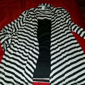 3/4 sleeve- tank with attached cover