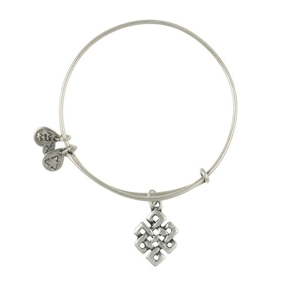 Alex and Ani endless knot bangle