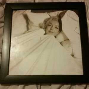 Framed Marilyn Monroe Wall Picture