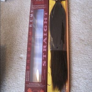 18 ' in clip in extensions ( Dark brown )