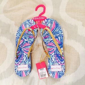 Lilly Pulitzer Flip Flops