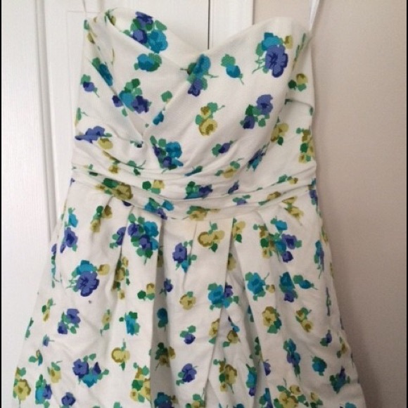David's Bridal strapless dress worn once! - Picture 1 of 1