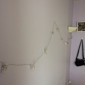 Christmas lights + clips