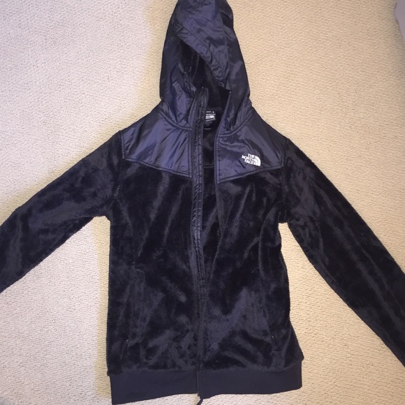 North Face UNWORN hooded Osito jacket Black