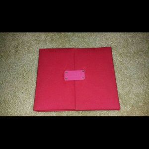 Kate spade desk planner red