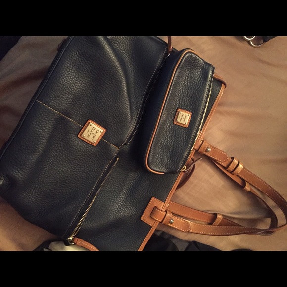 Dooney and bourke tote with wallet