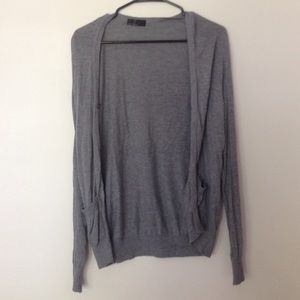 brand new grey american apparel grey cardigan