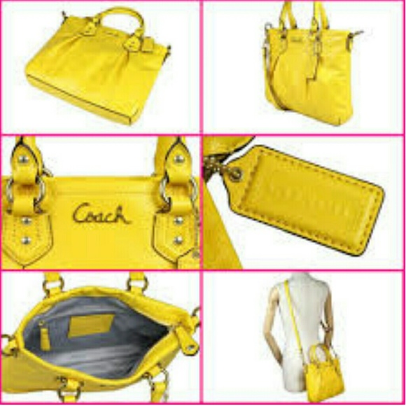 NWOT Coach Ashley Leather Mini Satchel*RARE* - Picture 2 of 4