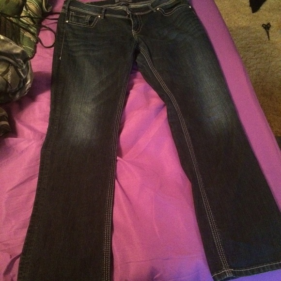 Silver Like New Jeans
