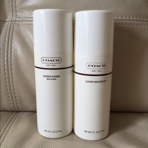 Coach leather cleaner and moisturizer