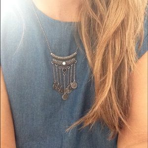 Gypsy coin necklace