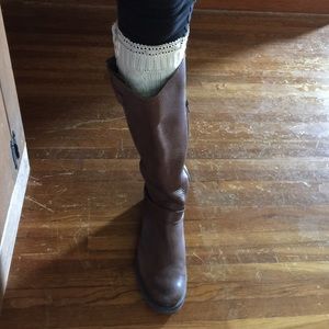 Brown boots