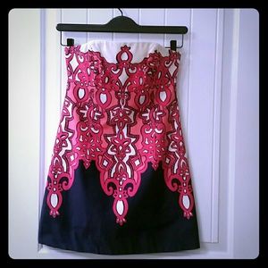 Lilly Pulitzer strapless dress