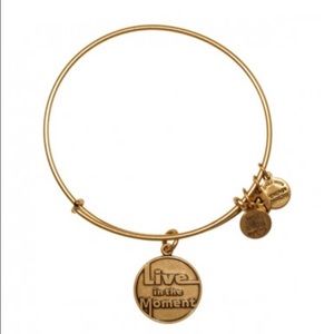 "live in the moment" Alex & Ani Bangle