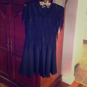 Classic black cocktail dress