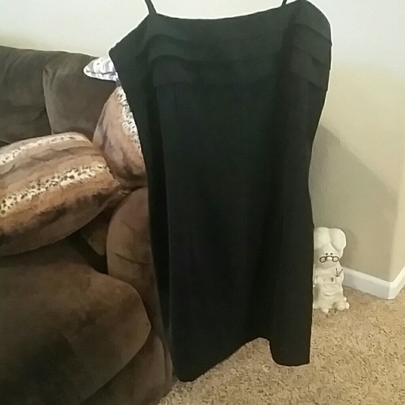 Black cocktail dress