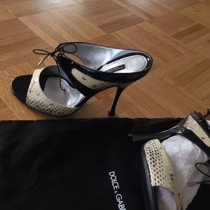 Dolce and gabbana heels.