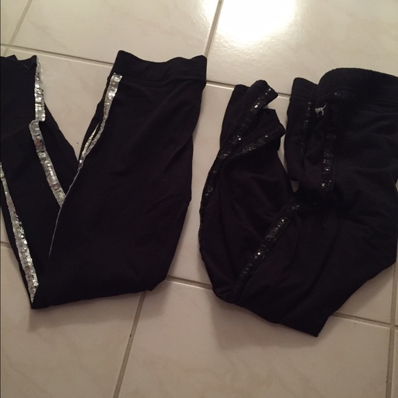 VS pink bling leggings