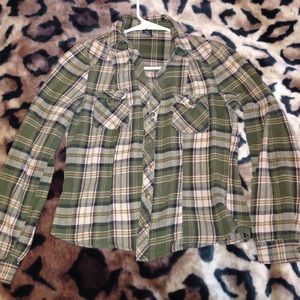 Green flannel