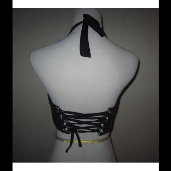 NWT BEACH BUNNY "Captured" balconet bikini top S - Picture 3 of 5