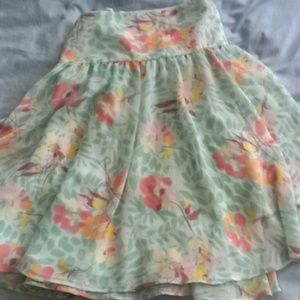 Flirty Floral Skirt