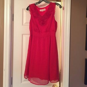 Francesca's Collections Red Dress