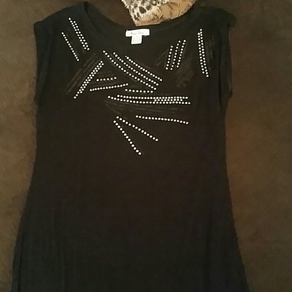 Black studded never worn