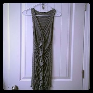 Ella Moss XS heather gray striped