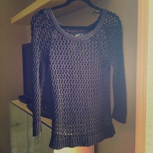 Navy blue knit Sweater