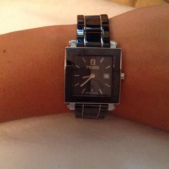 fendi black watch