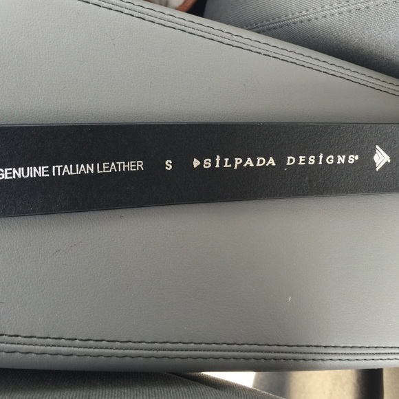 Silpada Designs Black Leather Belt. Size Small - Picture 3 of 4