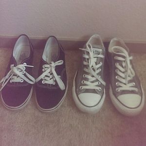 Converse and vans