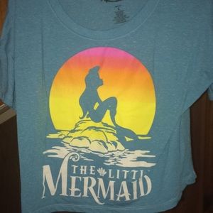 Little Mermaid Crop Top