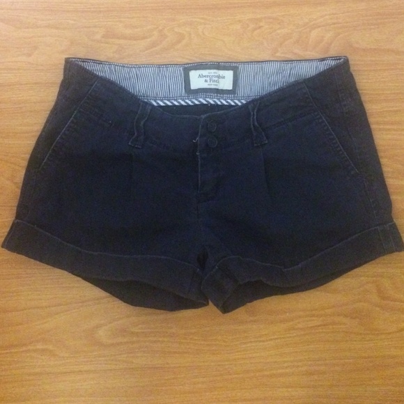Abercrombie and Fitch Blue Cargo Shorts