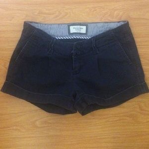 Abercrombie and Fitch Blue Cargo Shorts