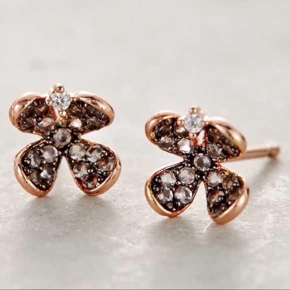Anthropologie stoneflower stud earrings