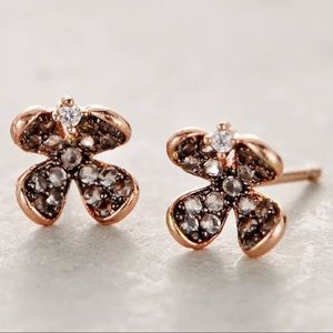 Anthropologie stoneflower stud earrings