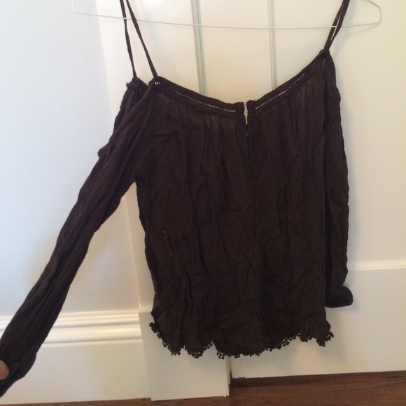 Urban outfitters off the shoulder top
