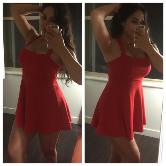 SOLD Red mini dress