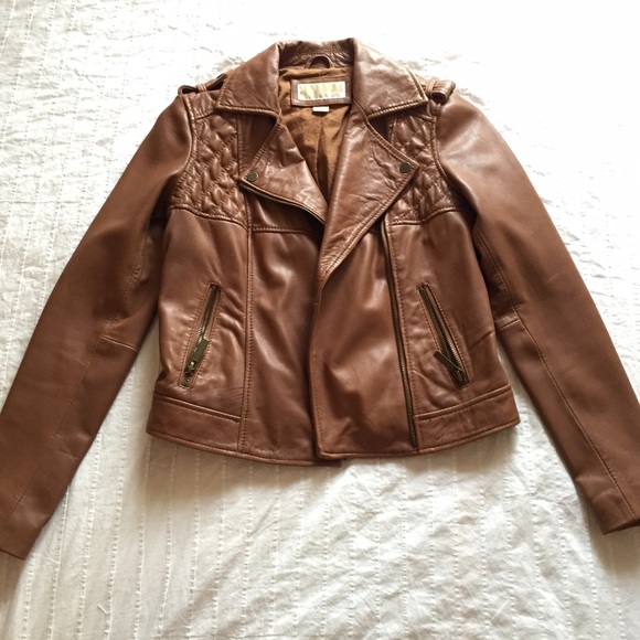 Michael Kors leather jacket