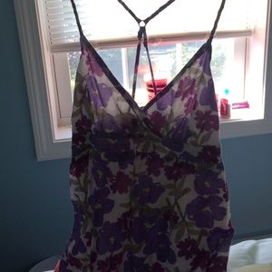 floral tank top