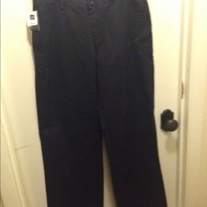 GAP wide-leg Navy slacks