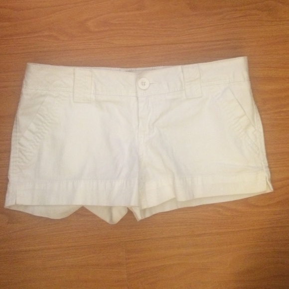 SO size 7 cotton white shorts - Picture 1 of 2