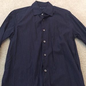 gap long sleeve collar shirt