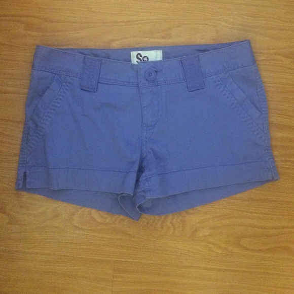 SO lavender cotton shorts